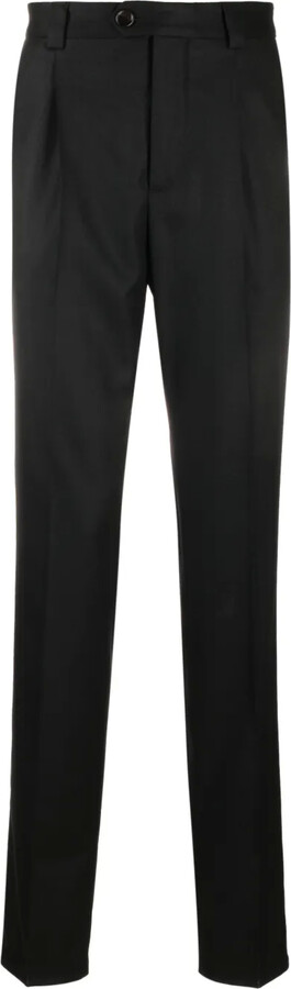 Brunello Cucinelli Mid-Rise Wool Chino Trousers