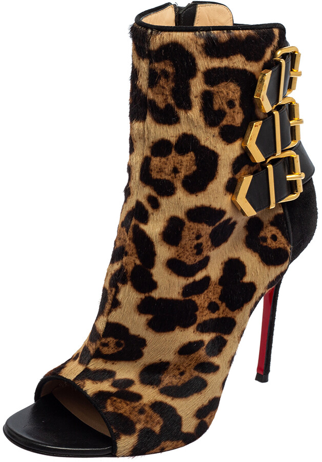 Leopard Print Ankle Boots | Shop the world's largest collection of fashion  | ShopStyle UK
