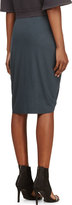 Thumbnail for your product : Helmut Lang Teal Jersey Scala Skirt