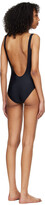 Thumbnail for your product : Moschino Black Nylon One-Piece Swimsuit