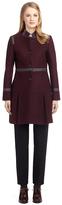 Thumbnail for your product : Brooks Brothers Pleat Skirt Coat