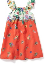 Thumbnail for your product : Old Navy Square-Neck Swing Dress for Toddler