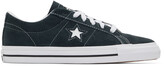 Thumbnail for your product : Converse Green Suede One Star Pro Sneakers