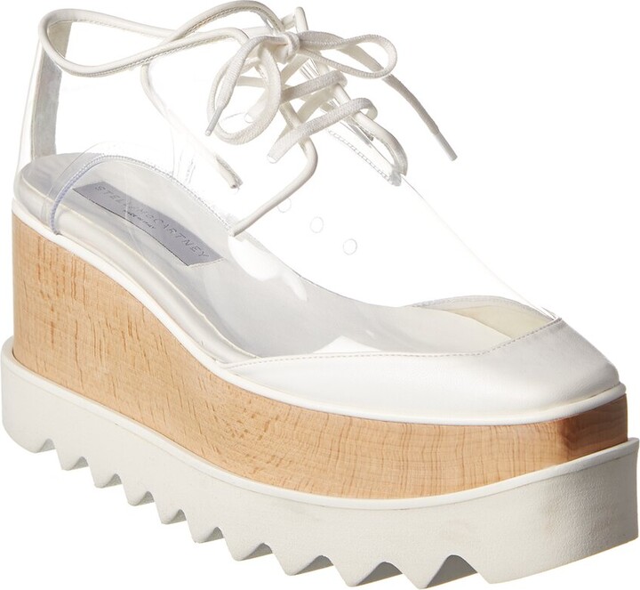 Elyse Transparent Platform Sneaker