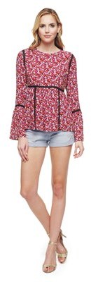 Juicy Couture Marina Floral Blouse