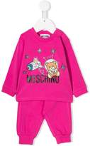 Thumbnail for your product : Moschino Kids space Teddy Bear tracksuit