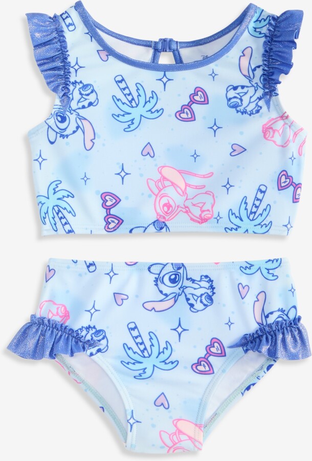Dream Wave Dreamwave Stitch Girls' 2-6X Printed 2-Piece Tankini Swimsuit