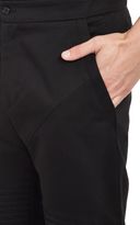 Thumbnail for your product : Givenchy Cotton Twill Biker Pants-Black