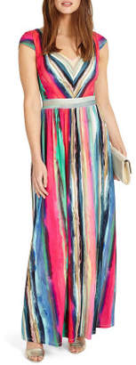 Phase Eight Nia Striped Maxi Dress
