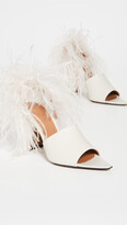 Thumbnail for your product : ATP ATELIER Palagiano Feather Pumps