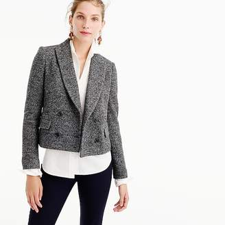 J.Crew Double-breasted cropped blazer