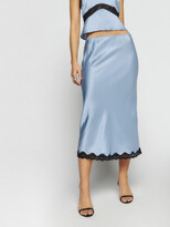 Thumbnail for your product : Reformation Arie Silk Skirt