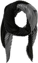 Thumbnail for your product : Lurex Pleated Asymmetrical Scarf