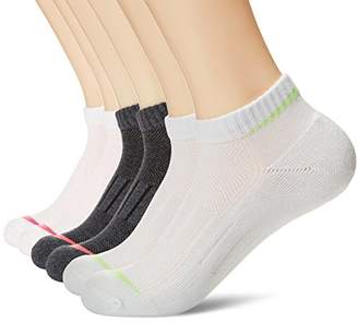 KOSY KOMFORT Womens Cotton 6-Pack Low Cut Ankle Socks Athletic Sports Socks FIT 6-10