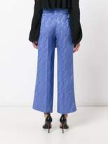 Thumbnail for your product : Etro wide-leg cropped trousers