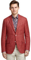 Thumbnail for your product : Brooks Brothers Rust Hopsack Blazer