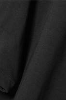 Thumbnail for your product : Ninety Percent Faye Oversized Organic Cotton-jersey T-shirt - Black