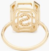 Thumbnail for your product : Mateo Initials Diamond, Quartz & 14kt Gold Ring A-i