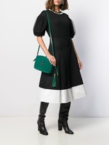 Thumbnail for your product : Rochas Two Tone Pleated Skirt