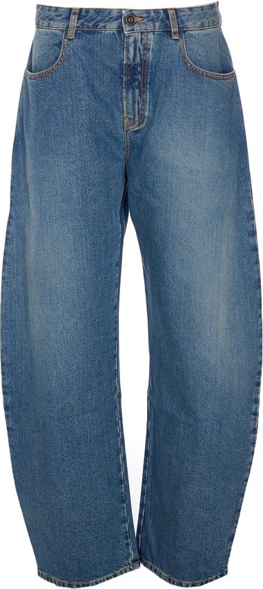 Alaia Low Waist Round Jeans