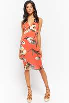 Thumbnail for your product : Forever 21 Caged-Back Floral Bodycon Dress