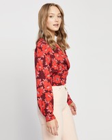 Thumbnail for your product : ROLLA'S Women's Red Shirts & Blouses - Bella Datura Blouse - Size M at The Iconic