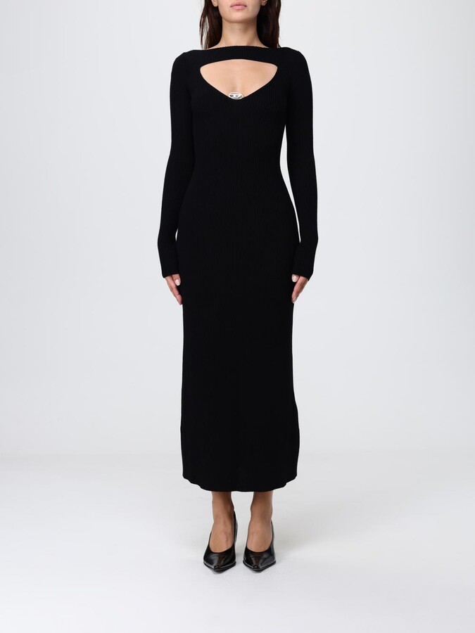 Diesel Dress Woman color Black