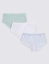 Thumbnail for your product : Marks and Spencer 5 Pack Cotton Shorts with Stretch (6-16 Years)