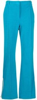 Terry-Cloth Wide-Leg Trousers 
