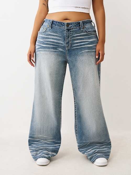 Plus Bobbi Big T Baggy Jean