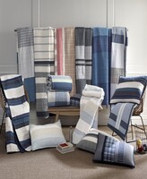Thumbnail for your product : Nautica Tideway Cotton Woven Reversible Quilt, Twin - White/Blue/Taupe