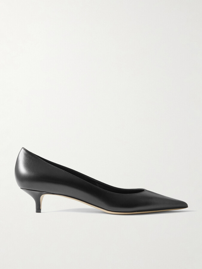 Jimmy Choo Amelia 30 Leather Pumps - Black