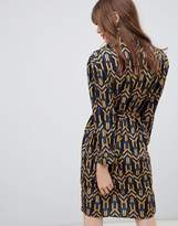 Thumbnail for your product : Darling Geo Print Belted Shirt Dress