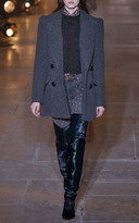 Thumbnail for your product : Isabel Marant Lea Double Breasted Wool Coat