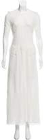 Thumbnail for your product : Burberry Silk Chiffon Maxi Dress