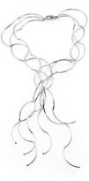 Thumbnail for your product : Nest Twisted Arc Bib Necklace/Silverplated