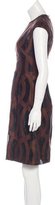Thumbnail for your product : Lela Rose Patterned A-Line Dress