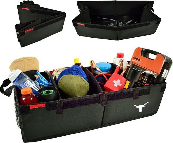 Picnic at Ascot NCAATexasLonghornsHeavyDutyRigid-BaseTrunkOrganizer
