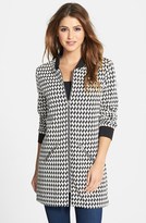 Thumbnail for your product : Sanctuary 'City' Houndstooth Front Zip Coat