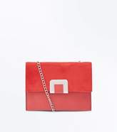 Thumbnail for your product : New Look Red Foldover Chain Shoulder Bag