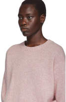 Thumbnail for your product : Acne Studios Pink Wool Crewneck Sweater