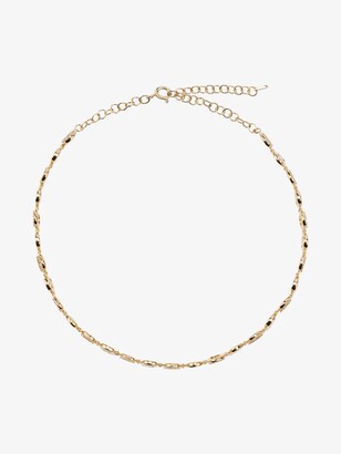 Fendi Gold Tone O'Lock FF Crystal Choker Necklace - ShopStyle