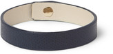 Thumbnail for your product : Valextra Cross-Grain Leather Bracelet