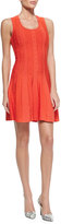 Thumbnail for your product : Roberto Cavalli Textured Knit A-Line Tank Dress, Tulip