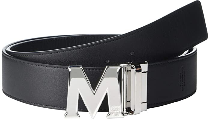 black mcm belt