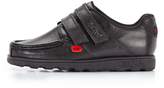 Thumbnail for your product : Kickers Boys Fragma Double Strap School Shoes