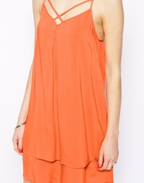 Thumbnail for your product : Warehouse Double Layer Cami Dress