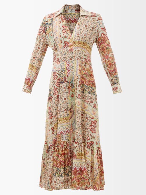Etro Beige Women's Dresses | Shop the world's largest collection 