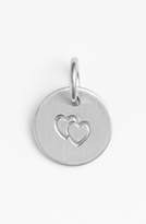 Thumbnail for your product : Nashelle Double Heart Mini Stamp Charm