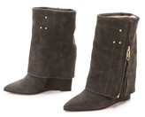 Thumbnail for your product : Jerome Dreyfuss Biboots Foldover Wedge Boots
